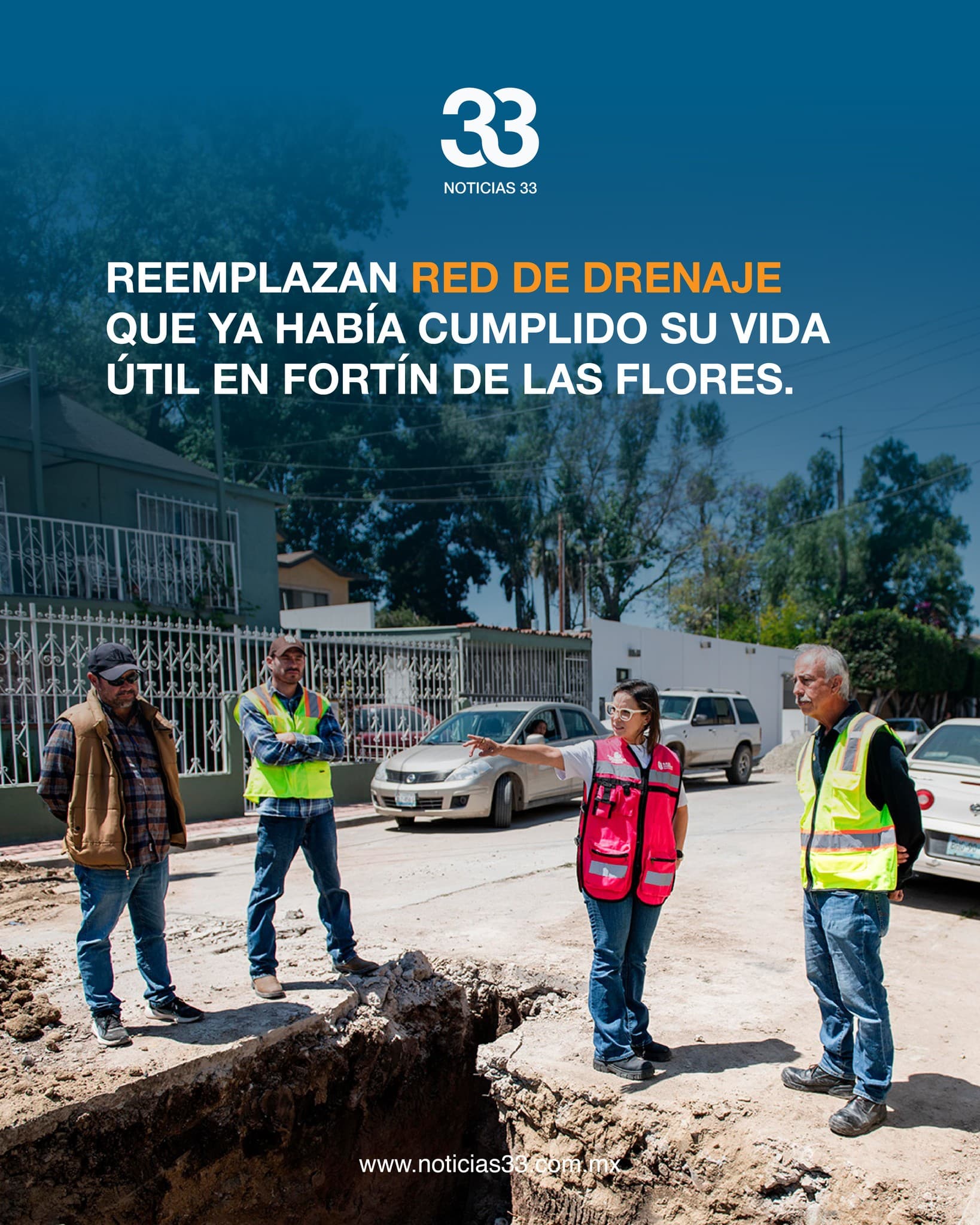 Renuevan drenaje en colonia de Tijuana