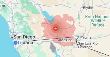 Se registra enjambre sísmico cerca de Brawley; movimiento se percibe en Mexicali y el Valle